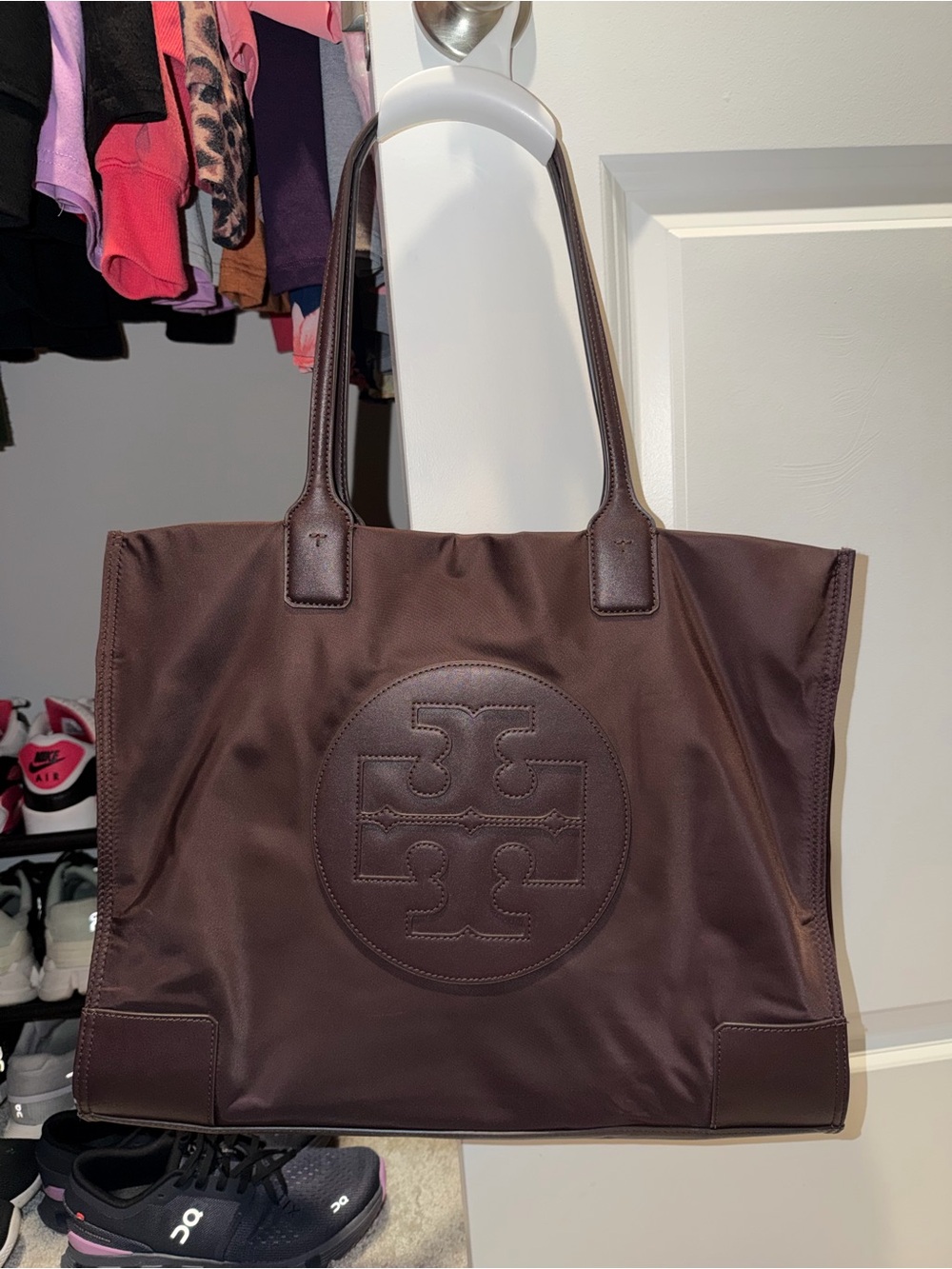Tory Burch Nylon Large Ella Tote